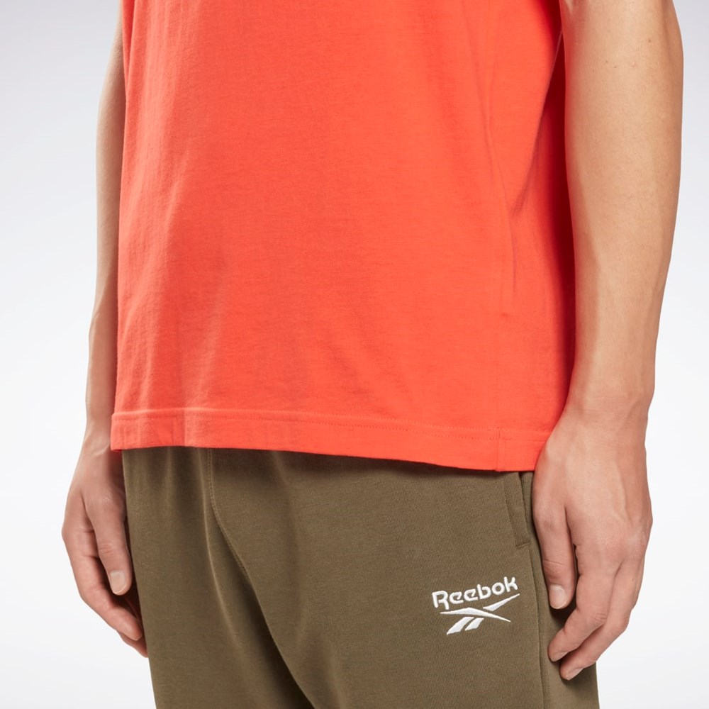 Reebok Reebok Identity Big Logo T-Shirt Punainen | LYWBTU-187