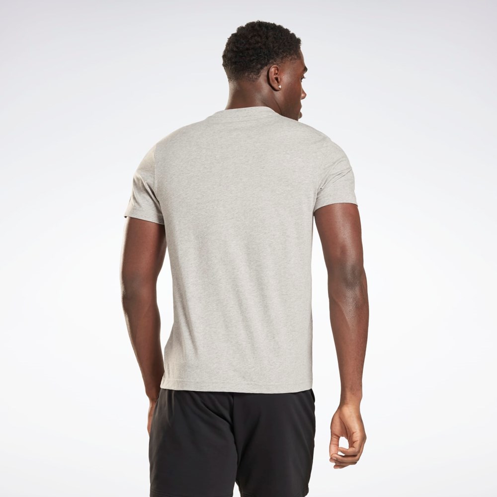 Reebok Reebok Identity Big Logo T-Shirt Harmaat | RNKOIT-437