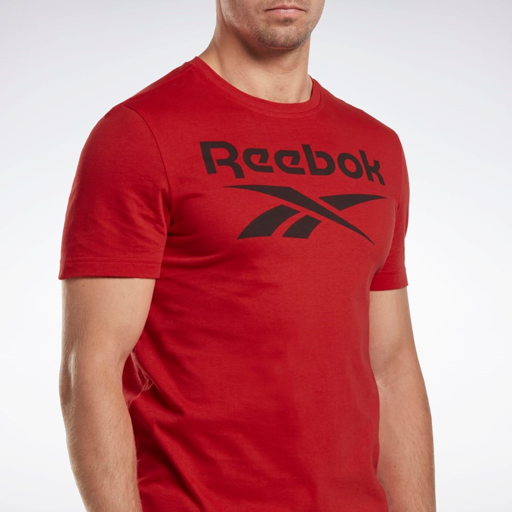 Reebok Reebok Identity Big Logo T-Shirt Punainen | TKYCSL-138