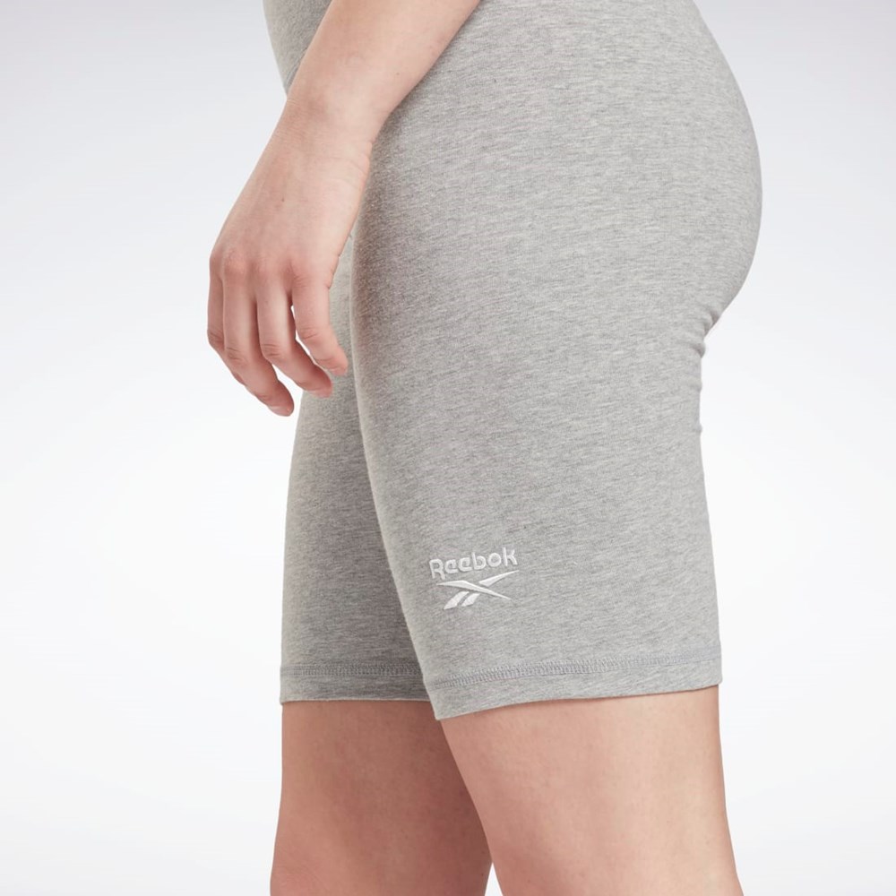 Reebok Reebok Identity Fitted Logo Shorts Harmaat | KWVUZC-970