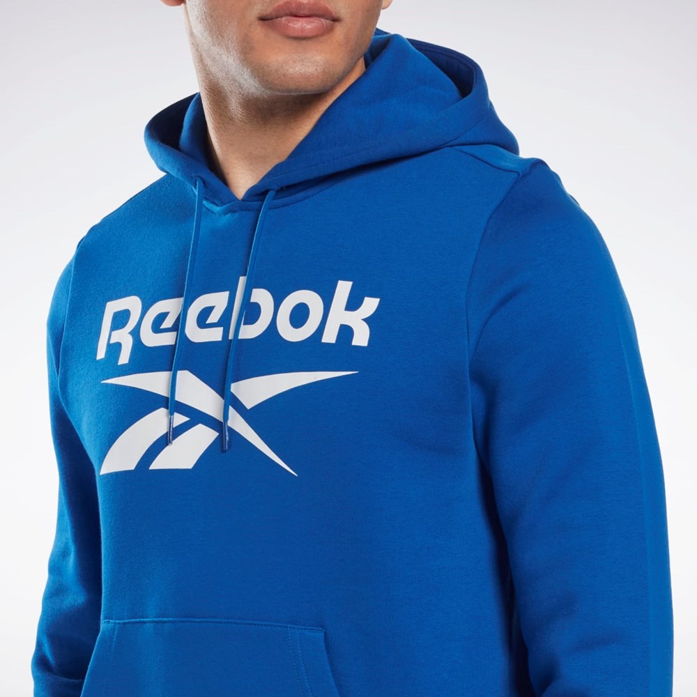 Reebok Reebok Identity Fleece Hoodie Sininen | SRGUQP-981