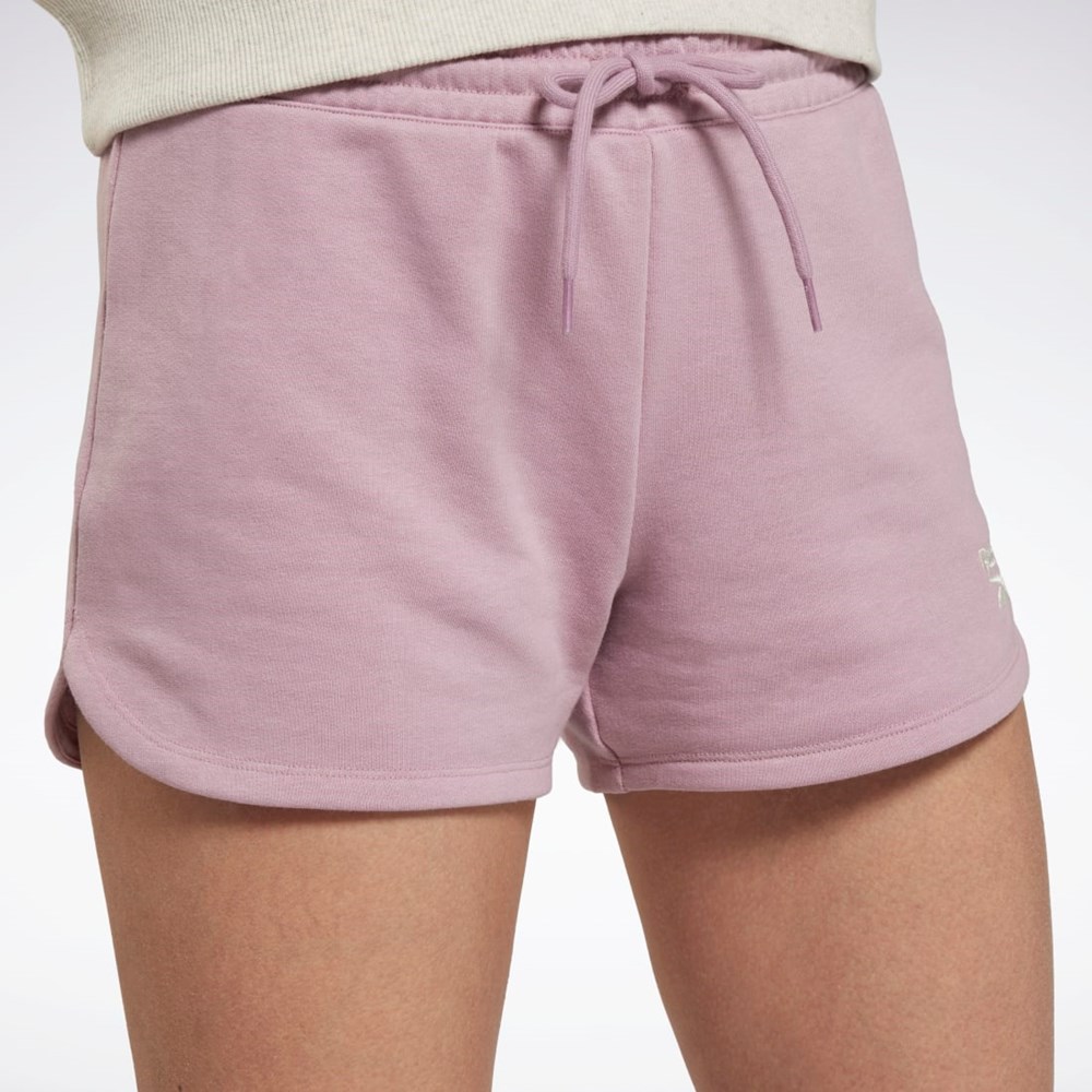 Reebok Reebok Identity French Terry Shorts Infused Lilac | WITRZY-523