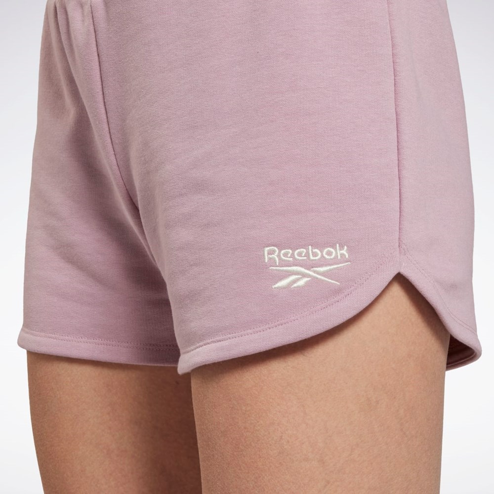 Reebok Reebok Identity French Terry Shorts Infused Lilac | WITRZY-523