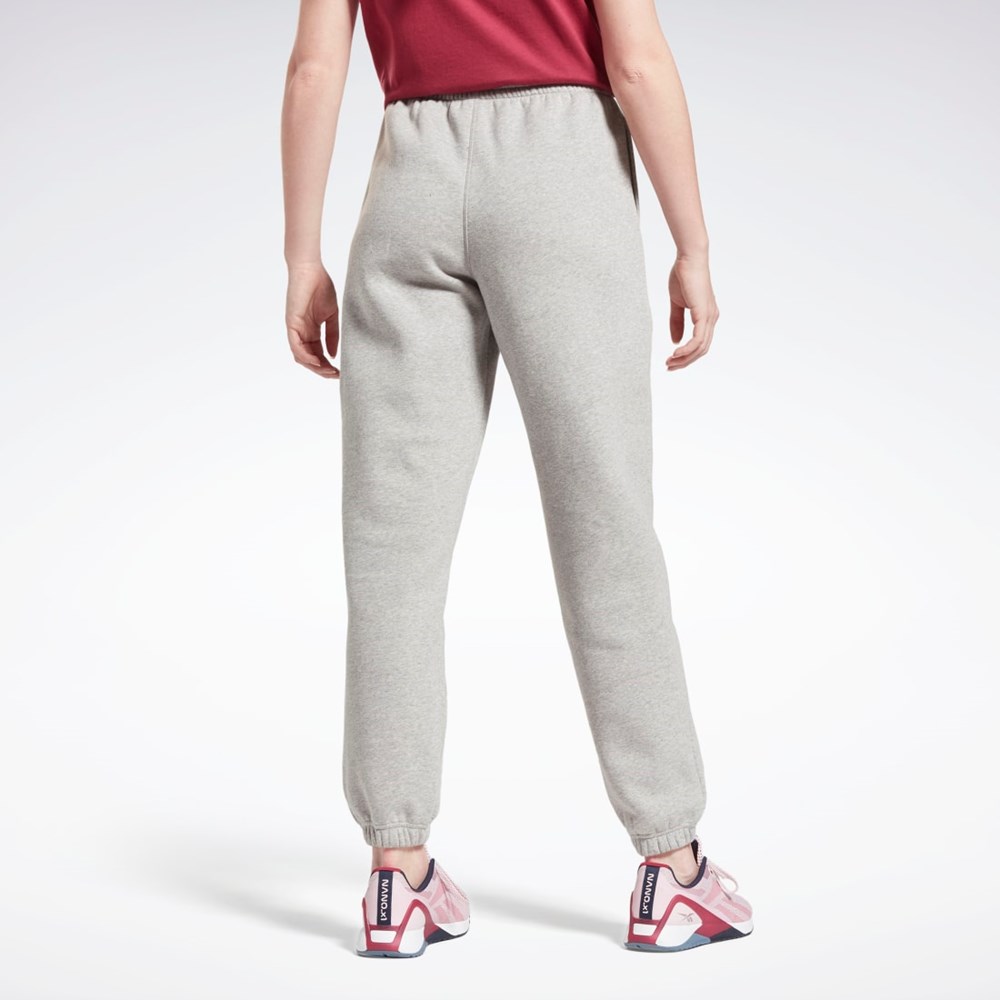 Reebok Reebok Identity Logo Fleece Joggers Harmaat | VWTKFS-319