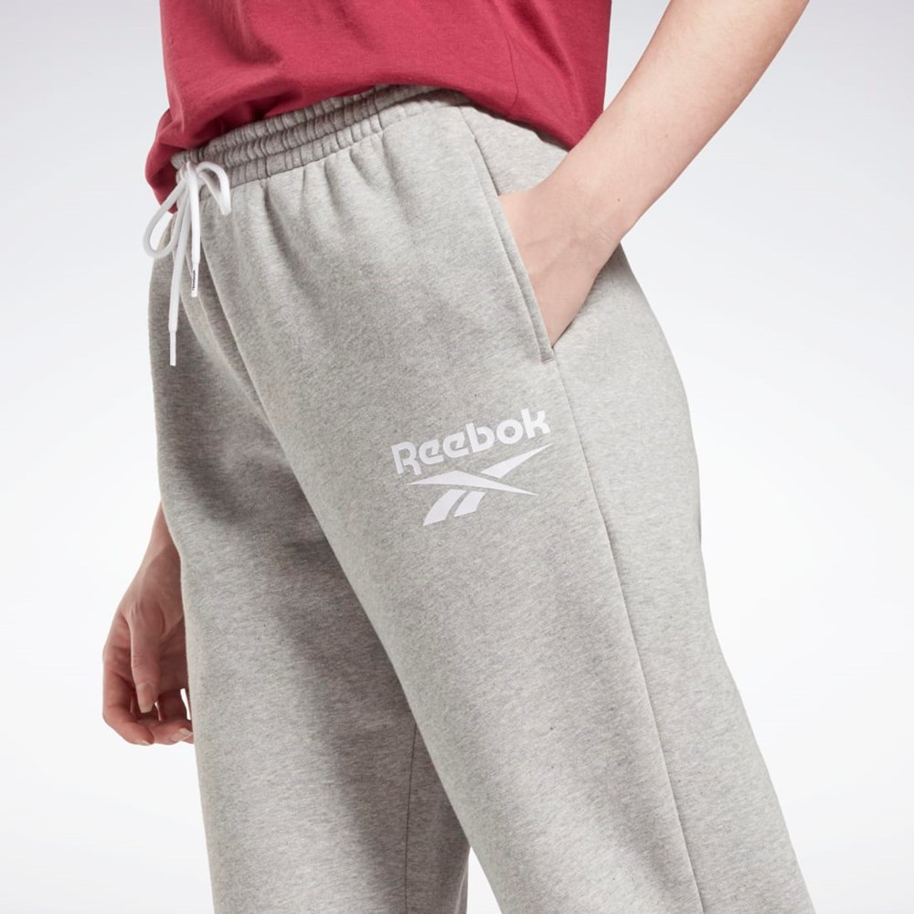 Reebok Reebok Identity Logo Fleece Joggers Harmaat | VWTKFS-319