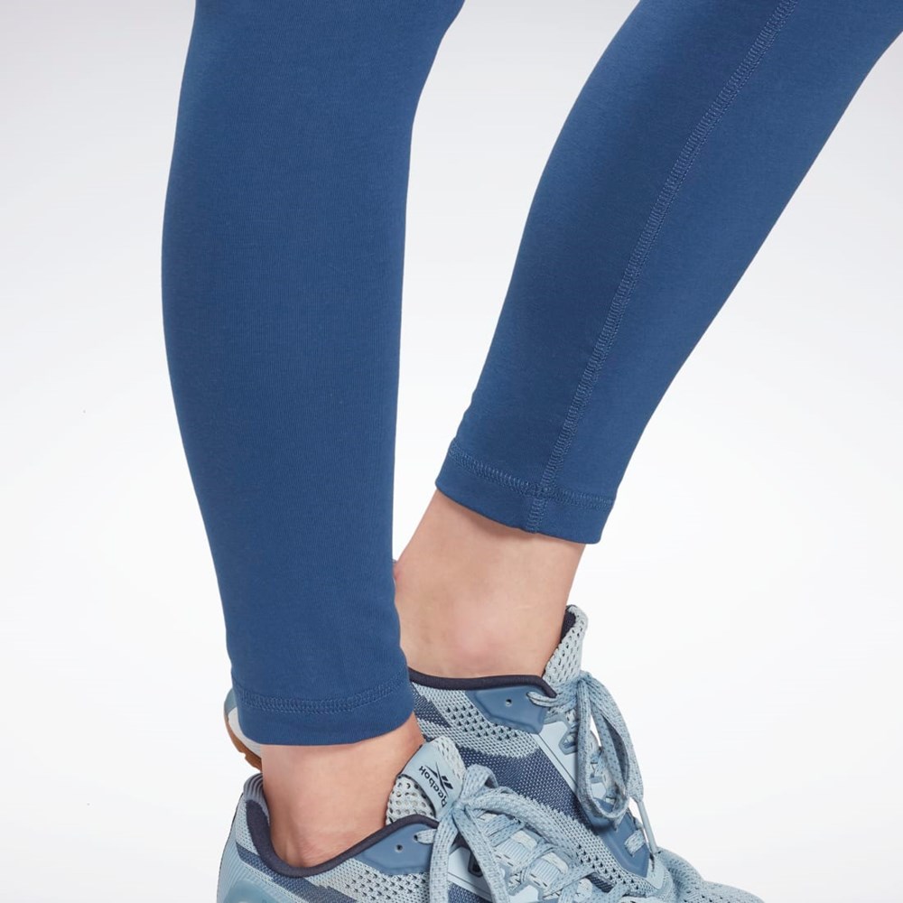 Reebok Reebok Identity Logo Leggings Sininen | NULEIH-154