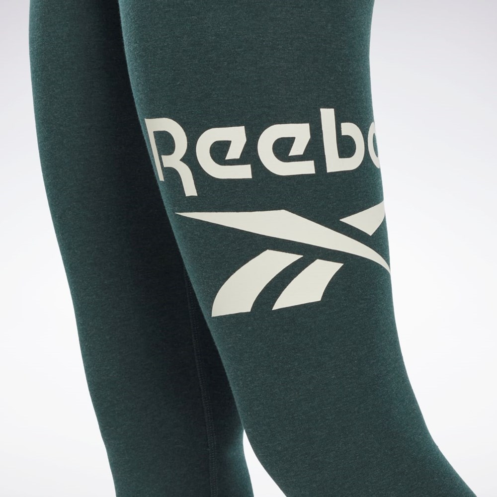Reebok Reebok Identity Logo Leggings Vihreä | HQYIZW-172