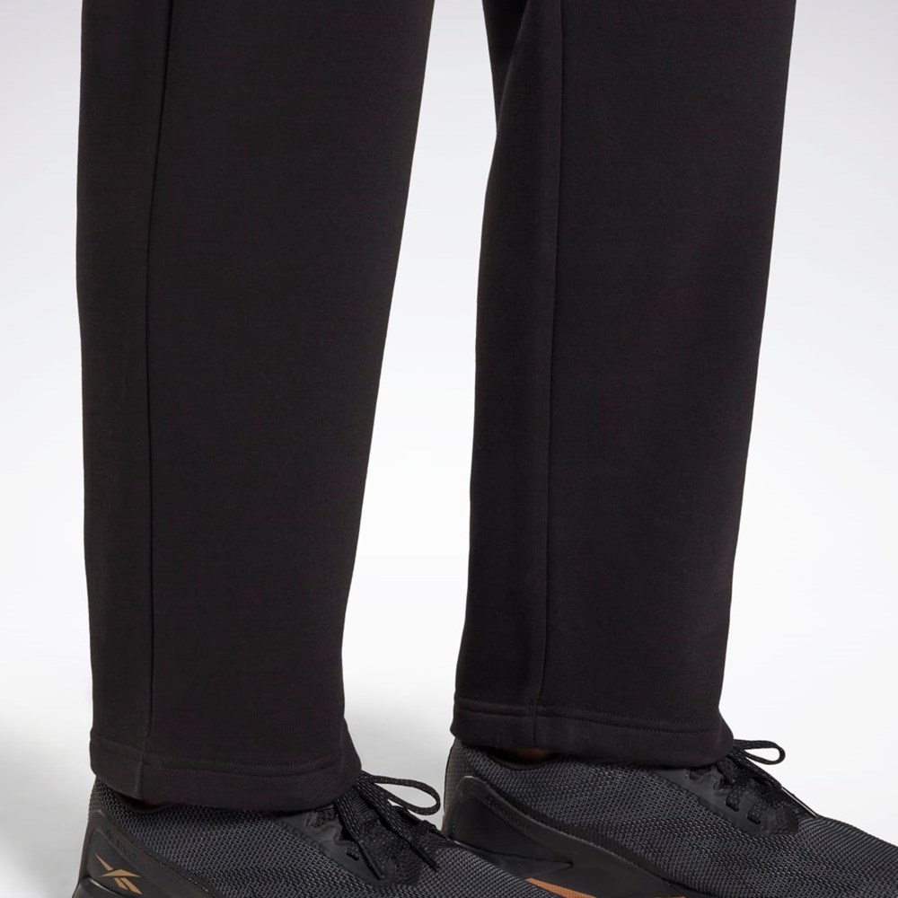 Reebok Reebok Identity Open Hem Pants Mustat | YESQDL-574