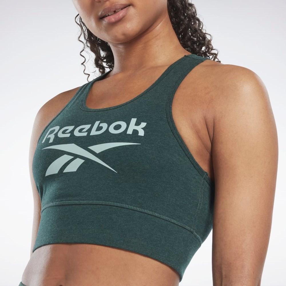 Reebok Reebok Identity Sports Bra Vihreä | NSDXGV-286