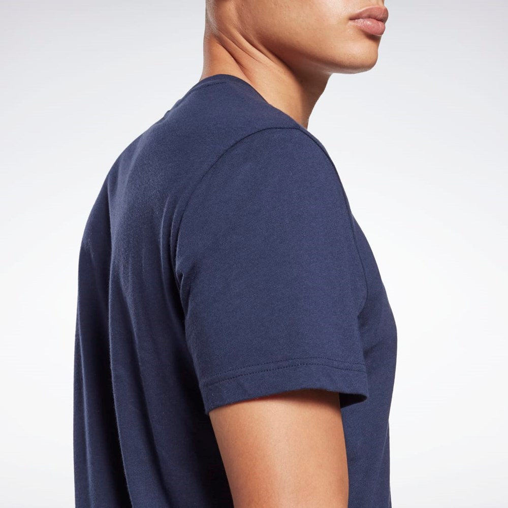 Reebok Reebok Identity T-Shirt Laivastonsininen | PSZNFO-609