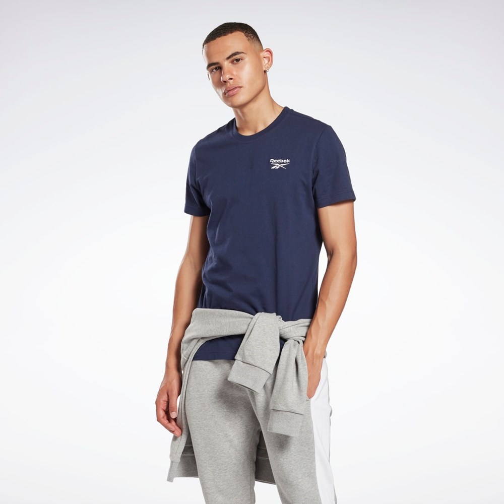 Reebok Reebok Identity T-Shirt Laivastonsininen | PSZNFO-609