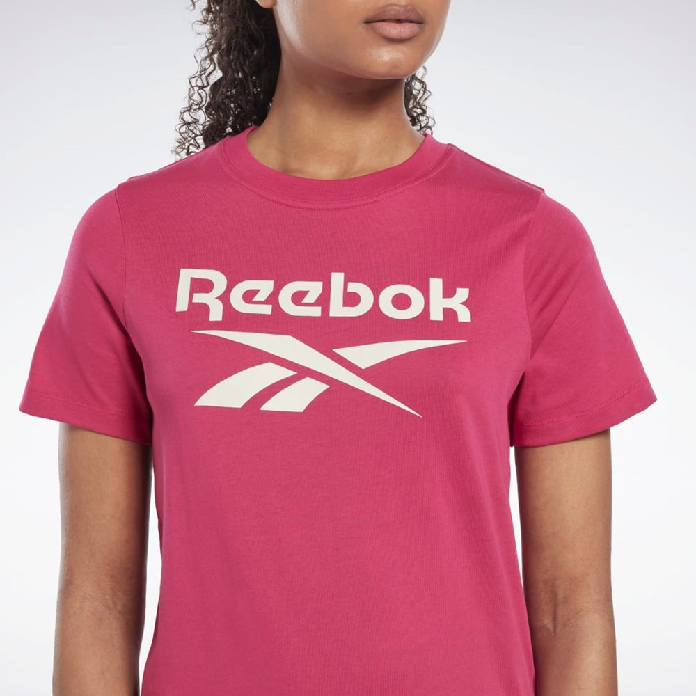 Reebok Reebok Identity T-Shirt Pinkki | RKXDJN-350