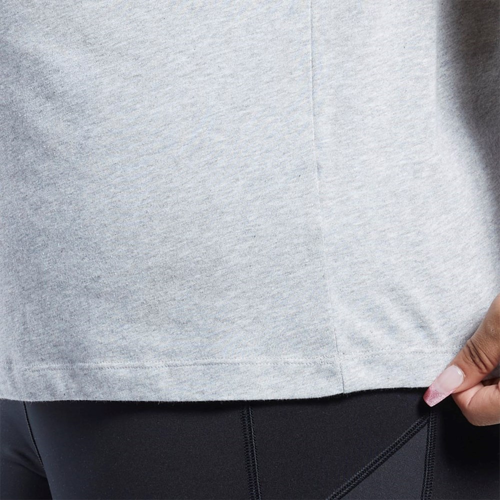 Reebok Reebok Identity T-Shirt (Plus Size) Harmaat | JGIASK-135
