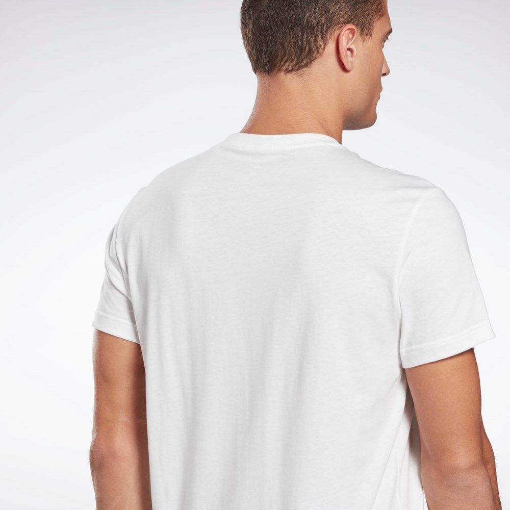 Reebok Reebok Identity T-Shirt Valkoinen | HZDCIR-367
