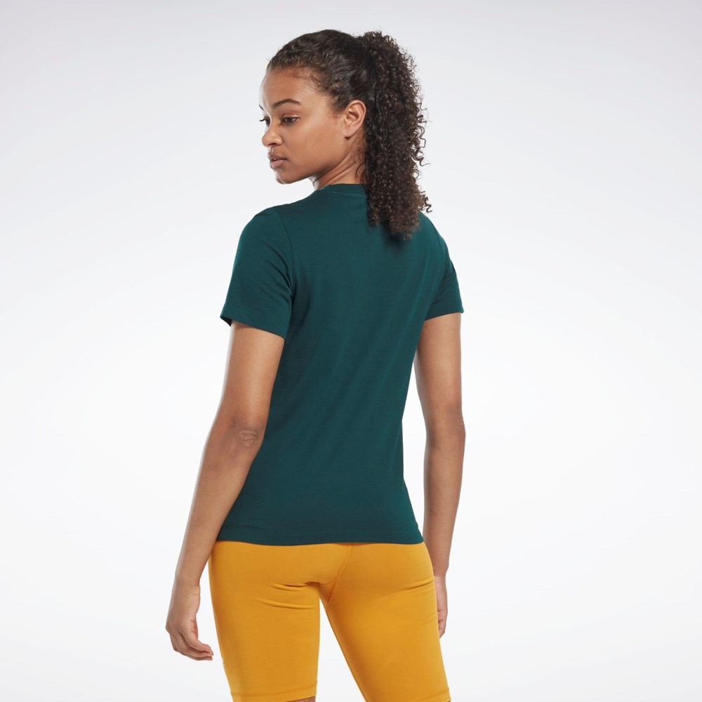 Reebok Reebok Identity T-Shirt Vihreä | WLFRJE-230