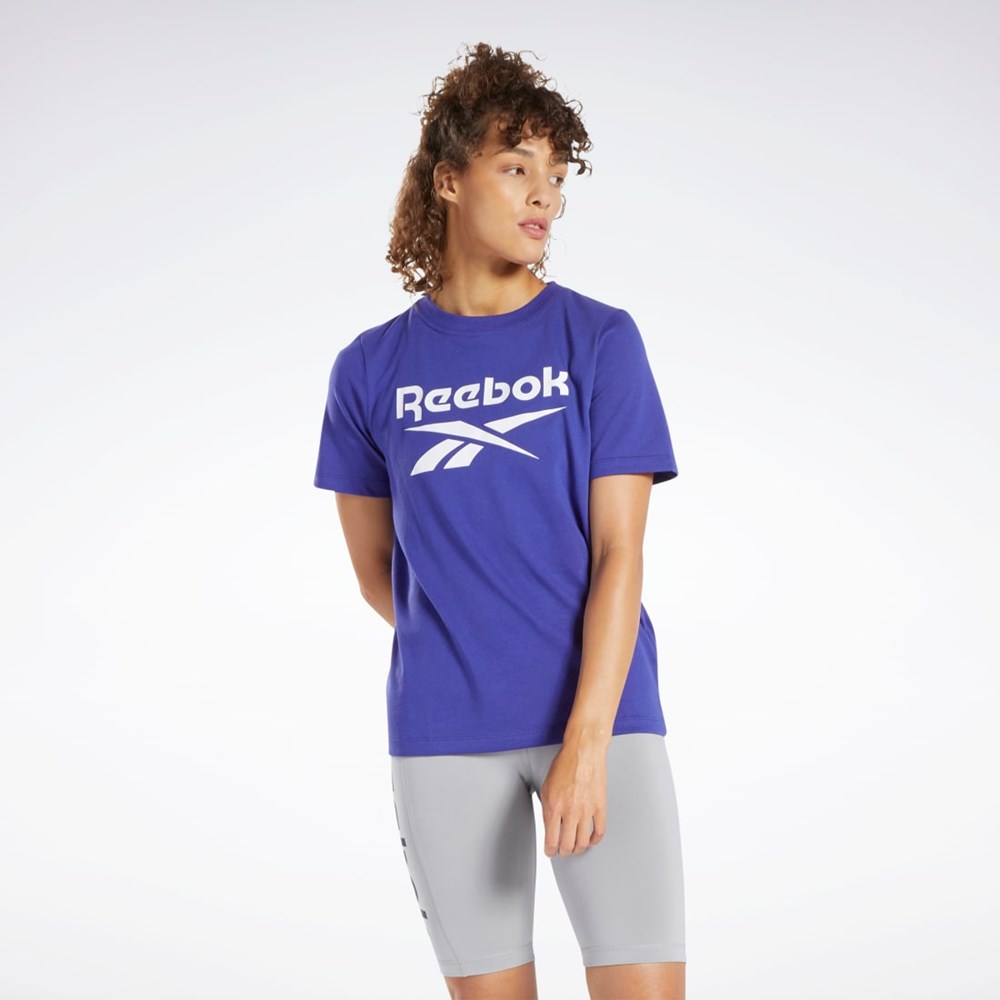 Reebok Reebok Identity T-Shirt Violetit | GRADQZ-254