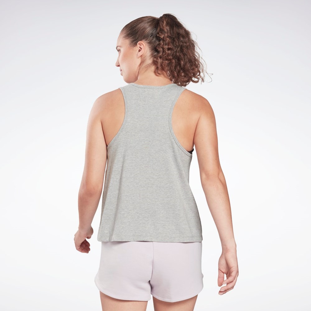 Reebok Reebok Identity Tank Top Harmaat | IJLMUB-672