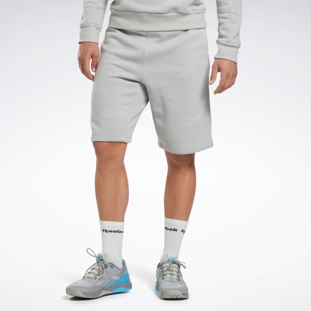 Reebok Reebok Identity Vector Fleece Shorts Harmaat | NQXRCJ-603