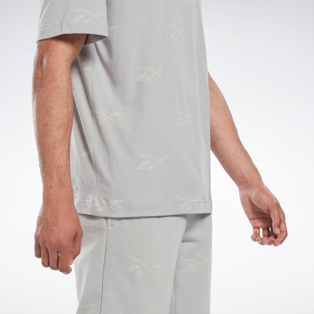 Reebok Reebok Identity Vector T-Shirt Harmaat | KXVHJB-685