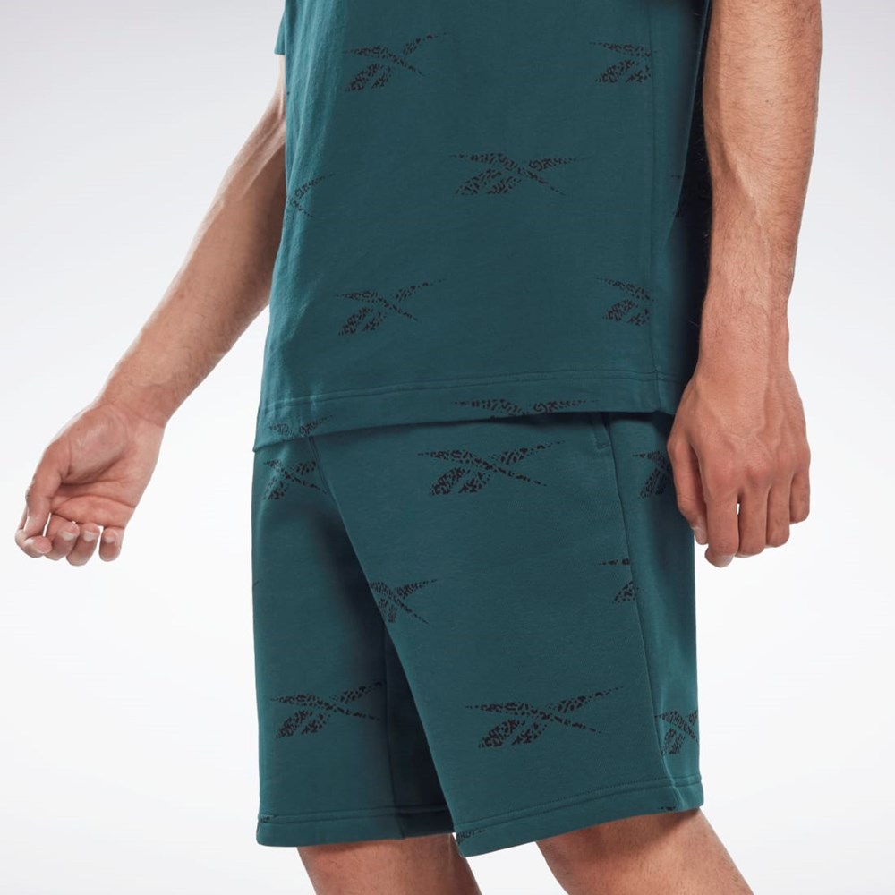 Reebok Reebok Identity Vector T-Shirt Vihreä | ICNQFP-130