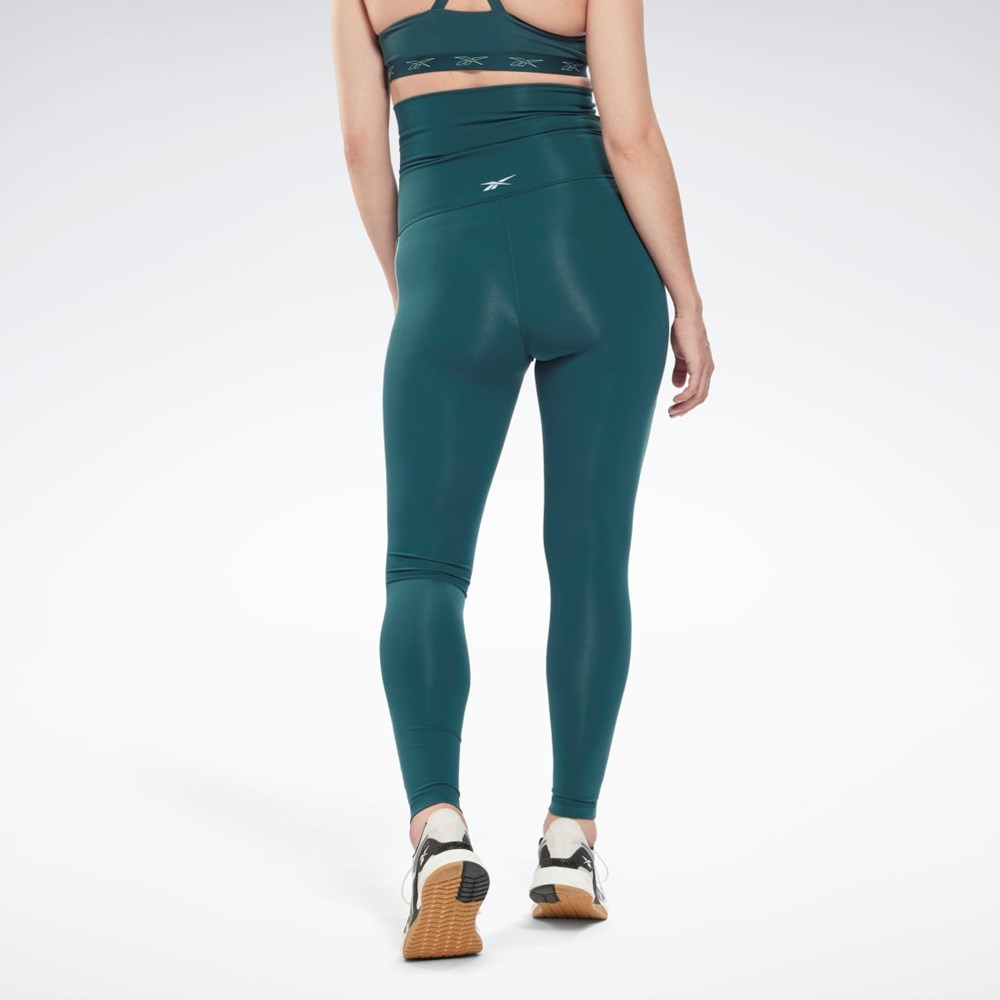 Reebok Reebok Lux 2.0 Maternity Leggings Vihreä | MABHVI-623