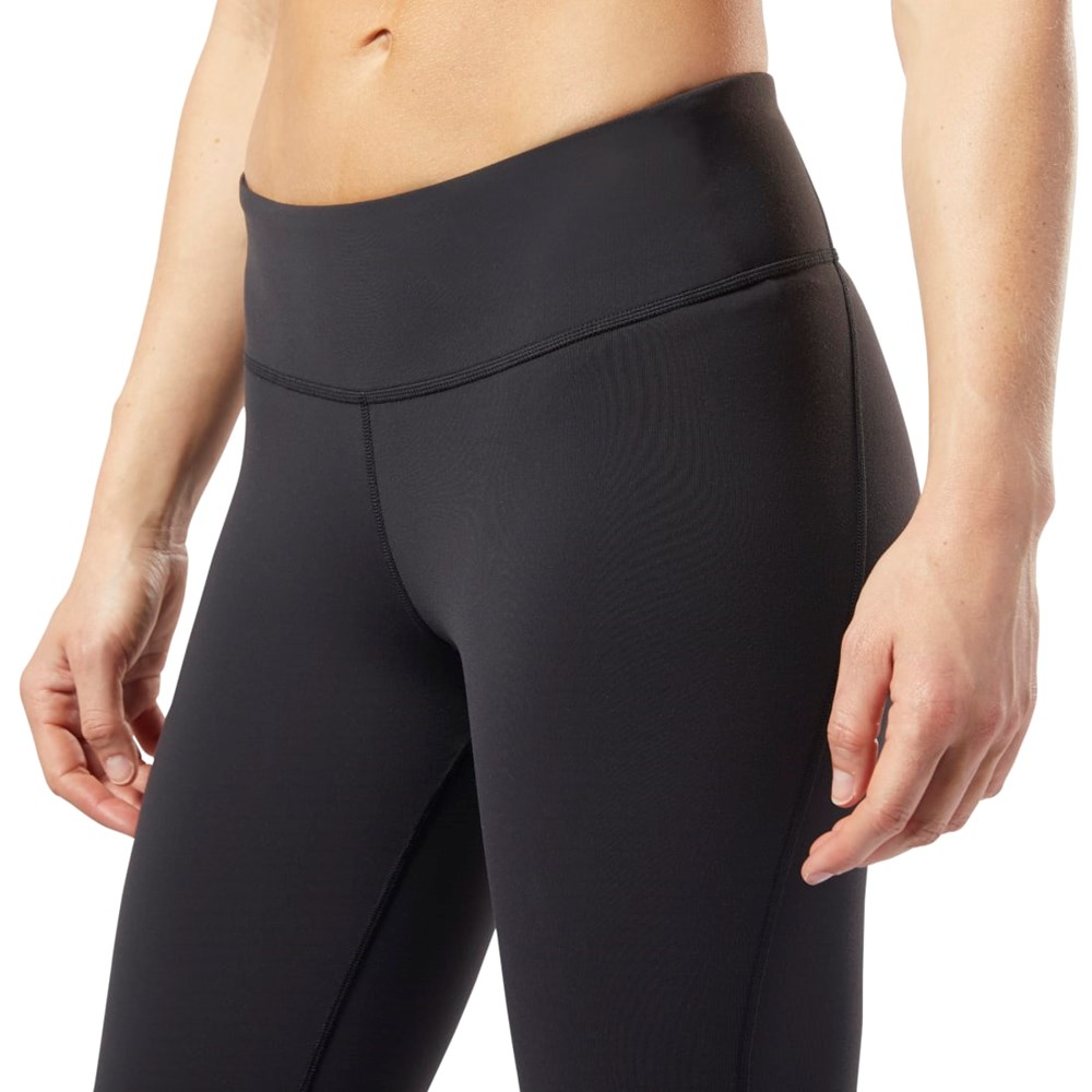 Reebok Reebok Lux 3/4 Length 2 Leggings Mustat | OLNKPR-389