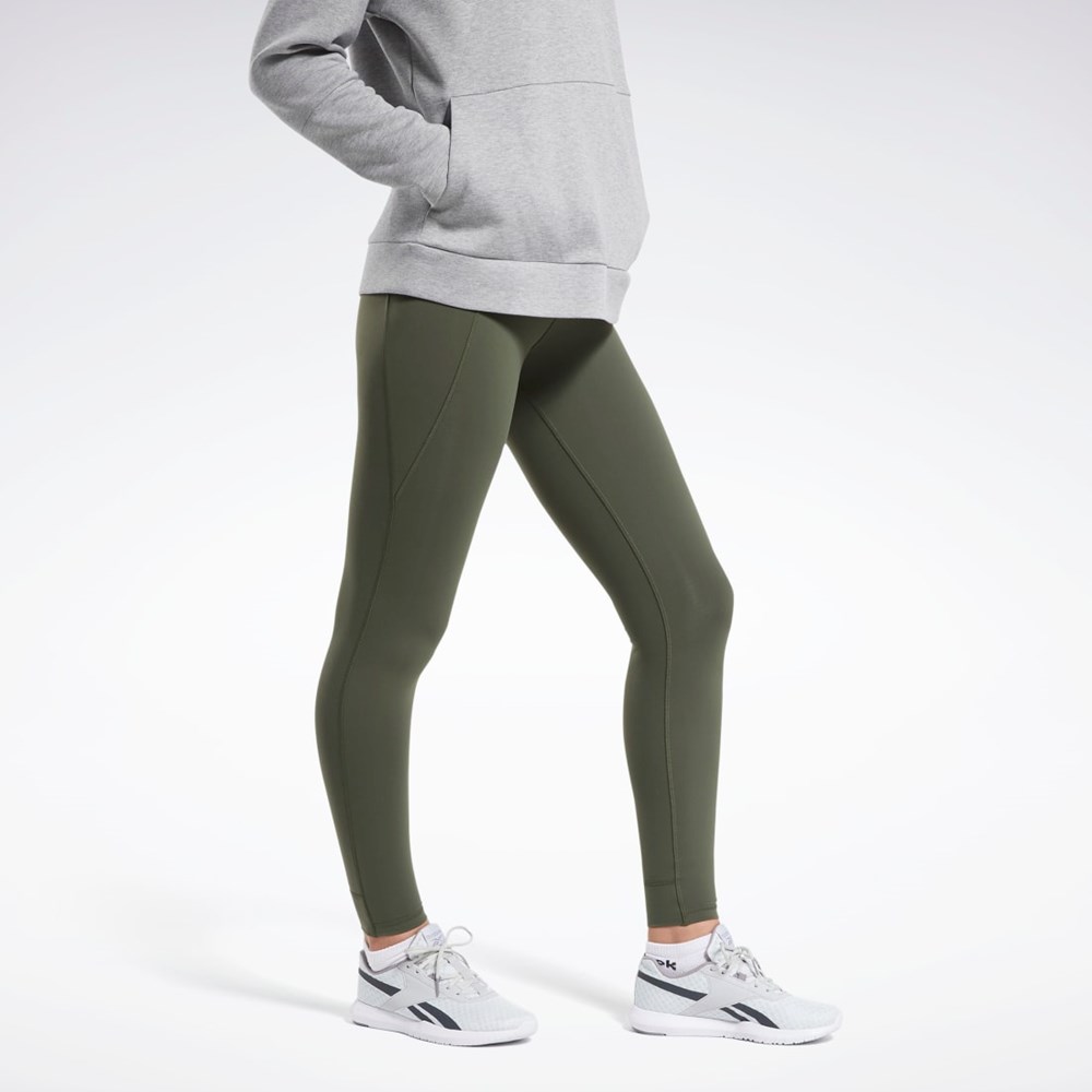 Reebok Reebok Lux High-Rise 2 Leggings Vihreä | BJNQCU-018