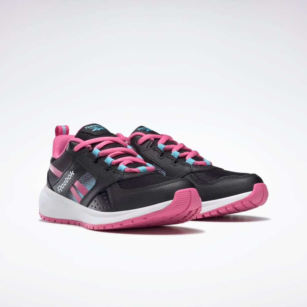 Reebok Reebok Maantie Supreme 2 Shoes - Preschool Mustat Pinkki Sininen | IBNEJX-523