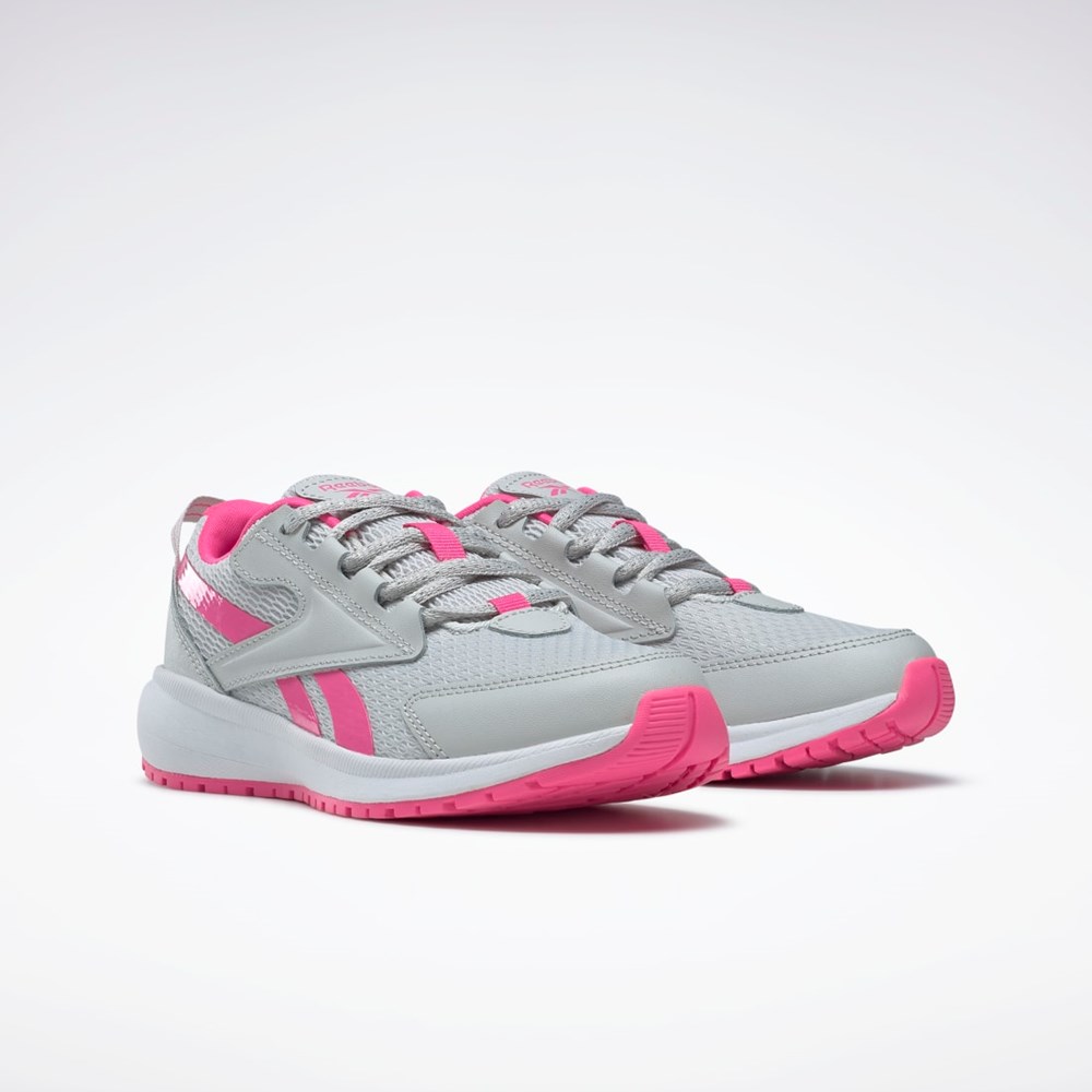 Reebok Reebok Maantie Supreme 3 Shoes - Preschool Harmaat Pinkki Valkoinen | EZKLRC-329