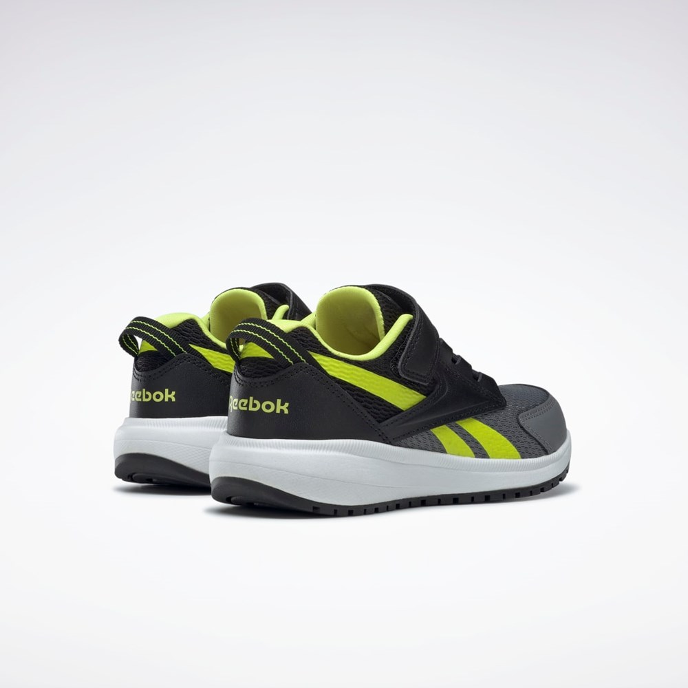 Reebok Reebok Maantie Supreme 3 Shoes - Preschool Mustat Harmaat Keltainen | MIUSAO-293