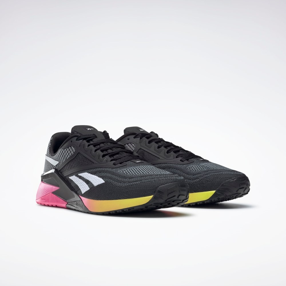 Reebok Reebok Nano X2 Koulutus Shoes Mustat Pinkki Keltainen | JZUFCS-620