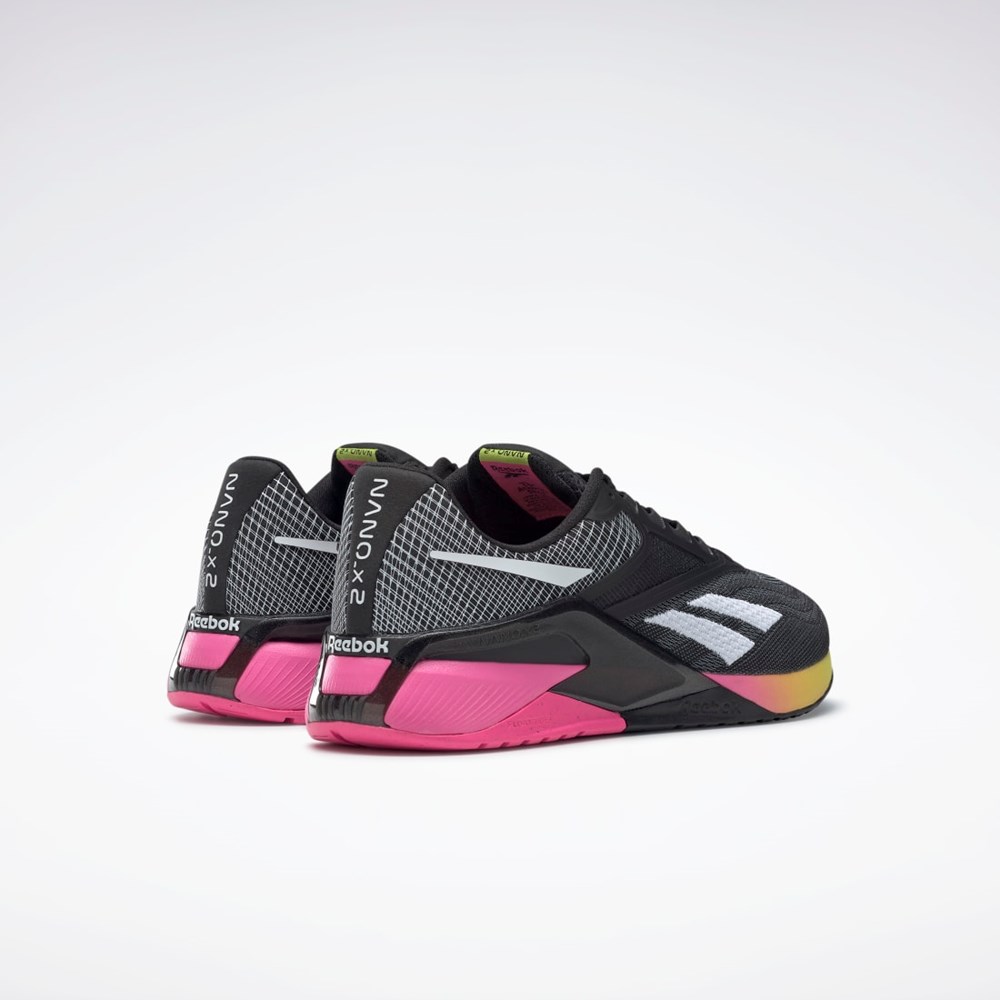 Reebok Reebok Nano X2 Koulutus Shoes Mustat Pinkki Keltainen | JZUFCS-620