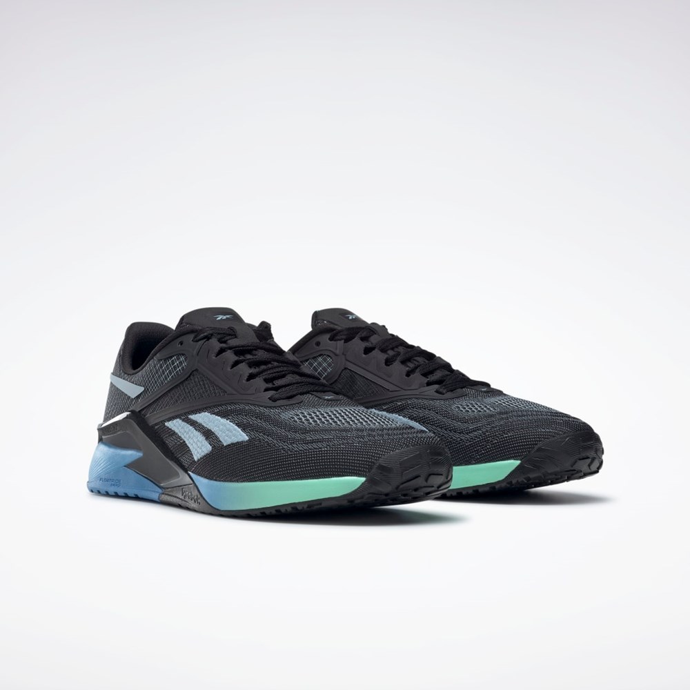Reebok Reebok Nano X2 Koulutus Shoes Mustat Sininen Minttu | VQNUTC-943