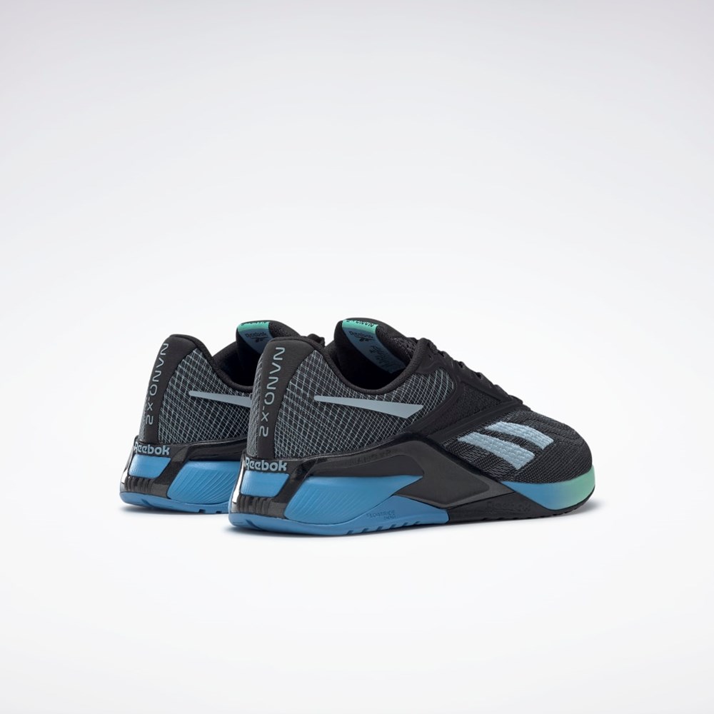 Reebok Reebok Nano X2 Koulutus Shoes Mustat Sininen Minttu | VQNUTC-943