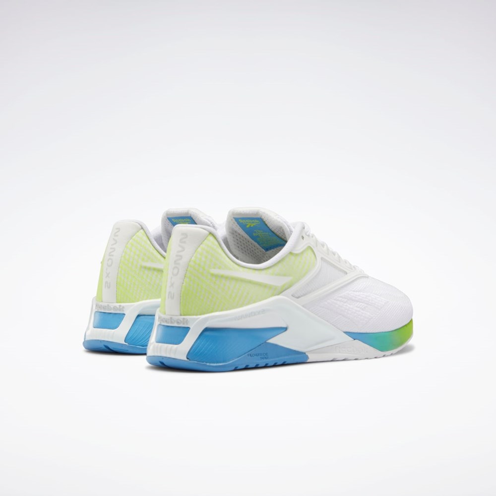 Reebok Reebok Nano X2 Koulutus Shoes Valkoinen Sininen Keltainen | OCLIKJ-735