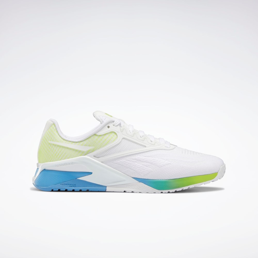 Reebok Reebok Nano X2 Koulutus Shoes Valkoinen Sininen Keltainen | OCLIKJ-735
