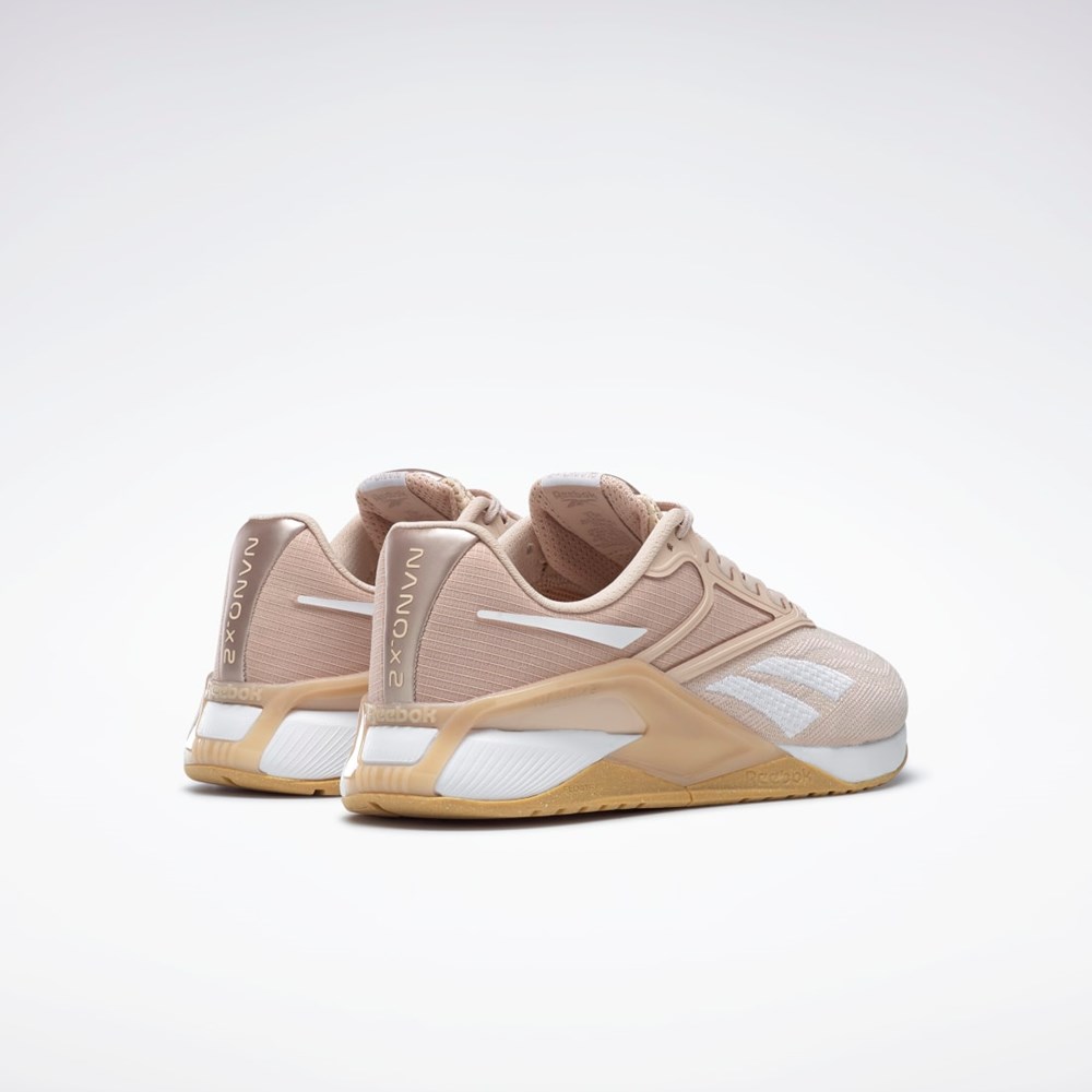 Reebok Reebok Nano X2 Koulutus Shoes Valkoinen Pinkki Kultaiset | SKXCVR-762