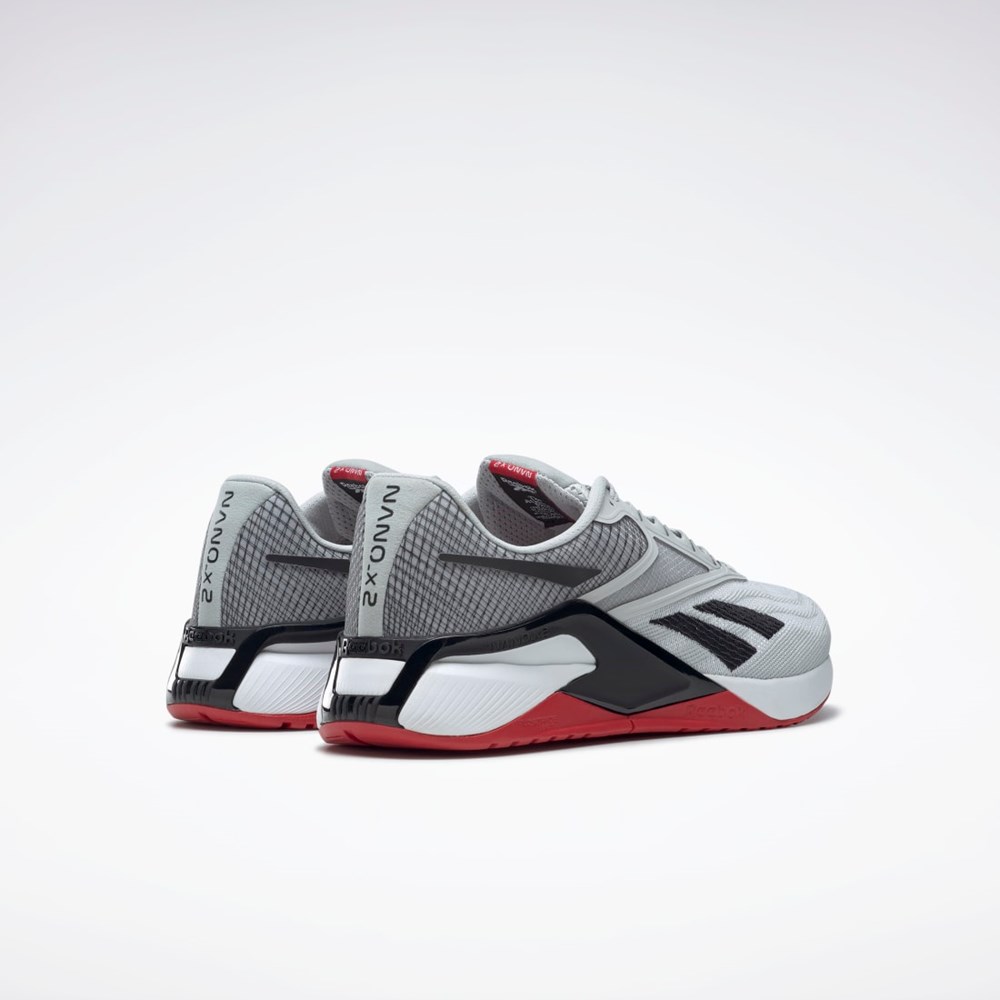 Reebok Reebok Nano X2 Koulutus Shoes Valkoinen Harmaat Punainen | WOBTAF-275