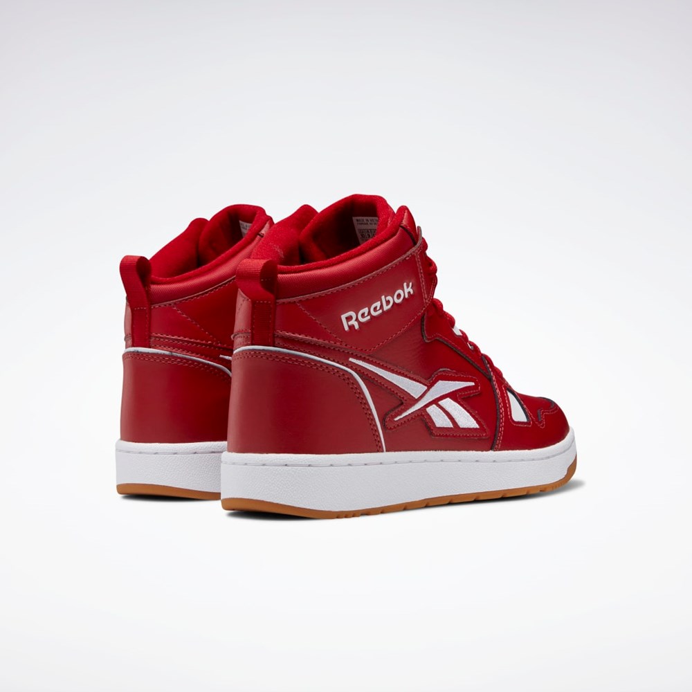 Reebok Reebok Resonator Mid Basketball Shoes Punainen Punainen Valkoinen | GAQJPC-165