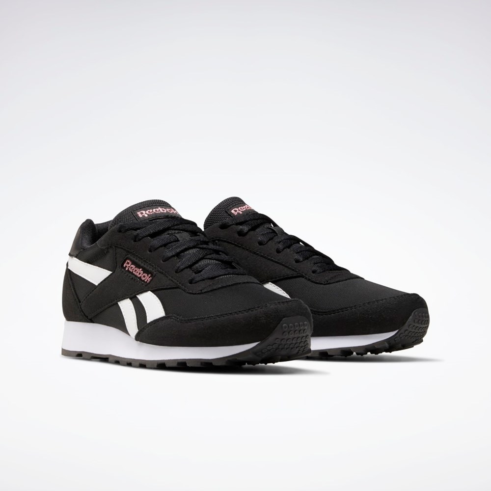 Reebok Reebok Rewind Run Shoes Mustat Valkoinen Metal | WCBVGF-640