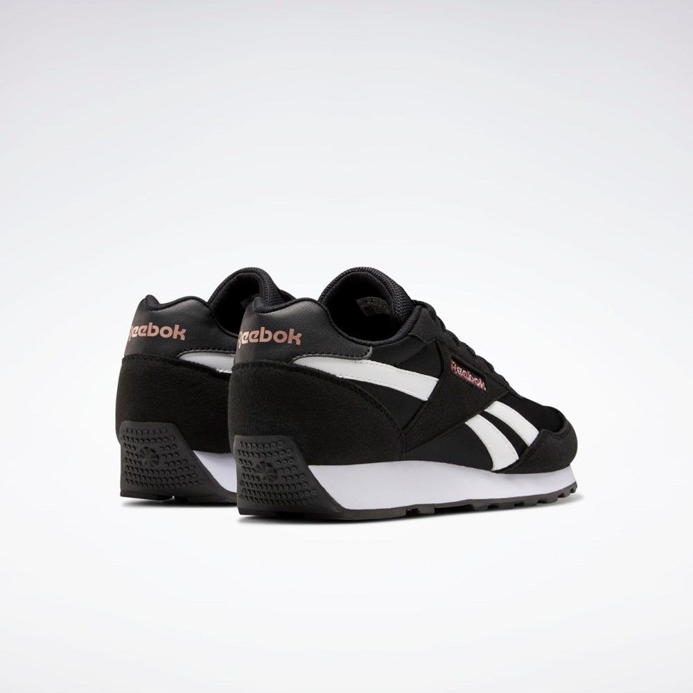 Reebok Reebok Rewind Run Shoes Mustat Valkoinen Metal | WCBVGF-640