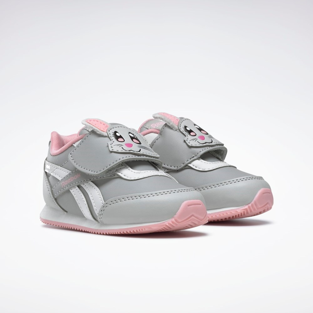 Reebok Reebok Royal Classic Jogger 2 KC Shoes - Toddler Harmaat Harmaat Pinkki | LDZKRA-539