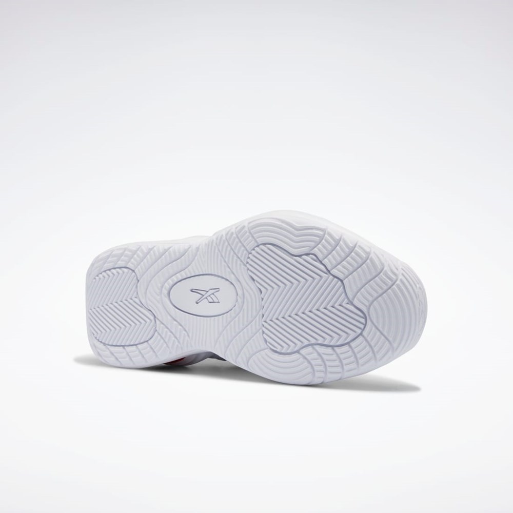 Reebok Reebok Solution Mid Basketball Shoes Valkoinen Punainen Kultaiset | AZEUBG-478