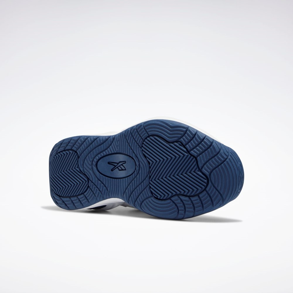 Reebok Reebok Solution Mid Basketball Shoes - Grade School Valkoinen Sininen Punainen | ZYRNHS-037
