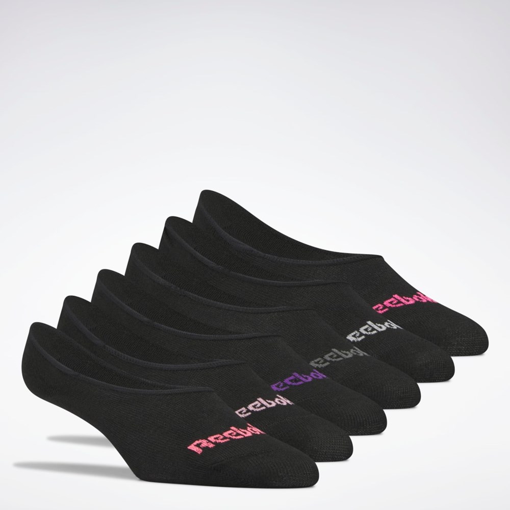 Reebok Reebok Urheilu Liner Socks 6 Pairs Multi | WNSHPD-860