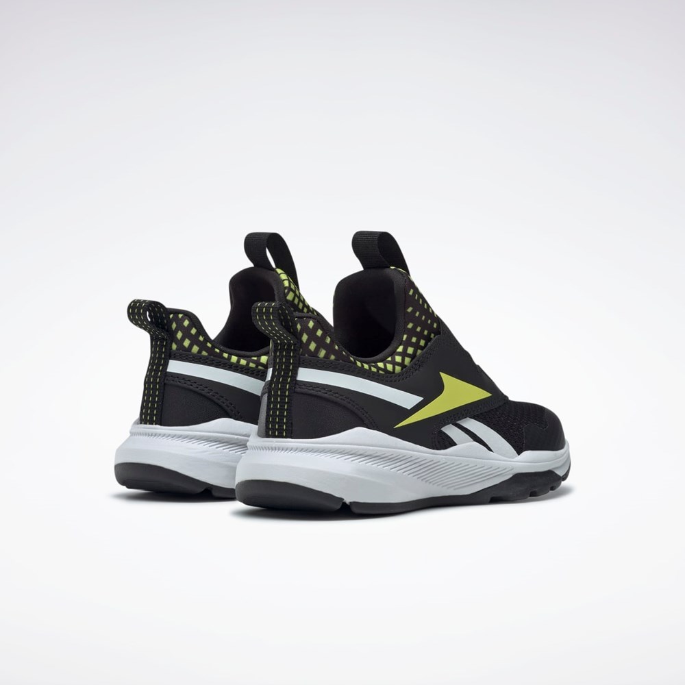 Reebok Reebok XT Sprinter Slip-On Shoes - Preschool Mustat Keltainen Valkoinen | YMTRCG-253