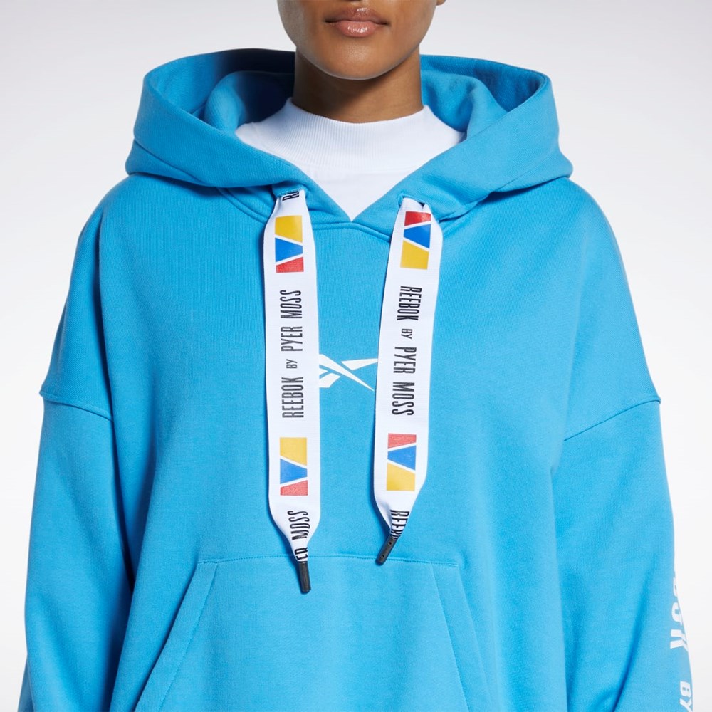 Reebok Reebok by Pyer Moss Hoodie Sininen | MTIUDJ-495