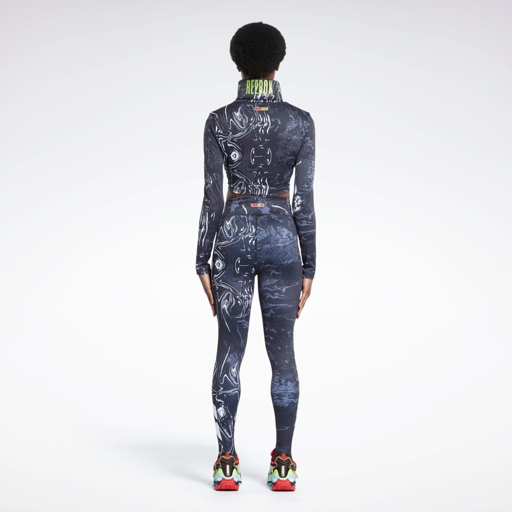 Reebok Reebok by Pyer Moss Leggings Mustat | AXIGUR-605