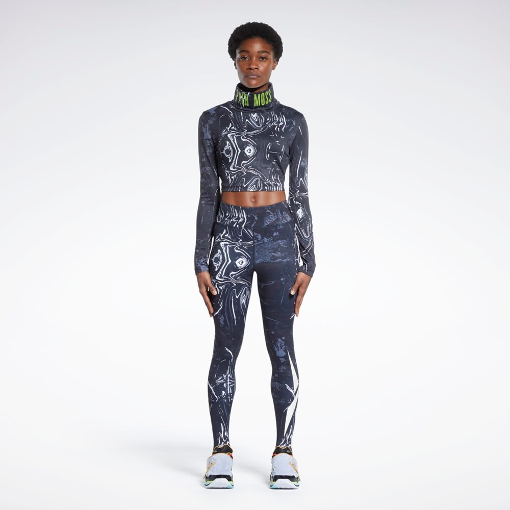 Reebok Reebok by Pyer Moss Leggings Mustat | AXIGUR-605