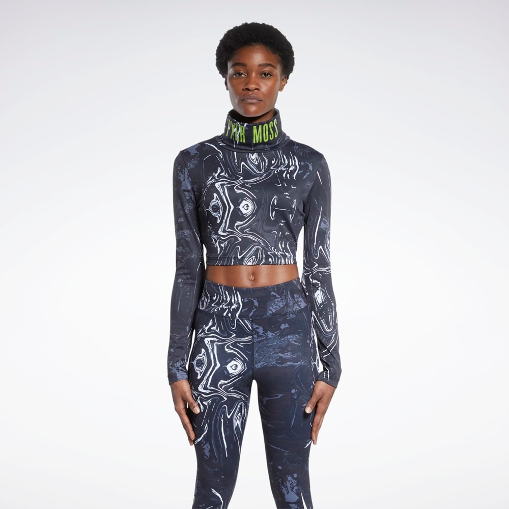 Reebok Reebok by Pyer Moss Leggings Mustat | AXIGUR-605